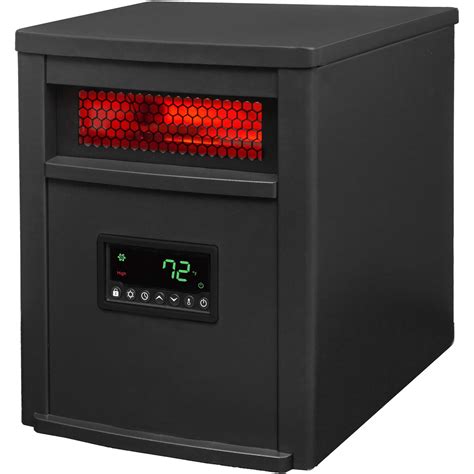 The Lifesmart 6-Element Infrared Heater offers comfort for any room in the home. . Lifesmart space heaters